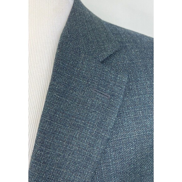 Kannon’s Clothing x Loro Piana Zelander Merino Wool Silk Sport Coat Green 50R - Picture 3 of 15